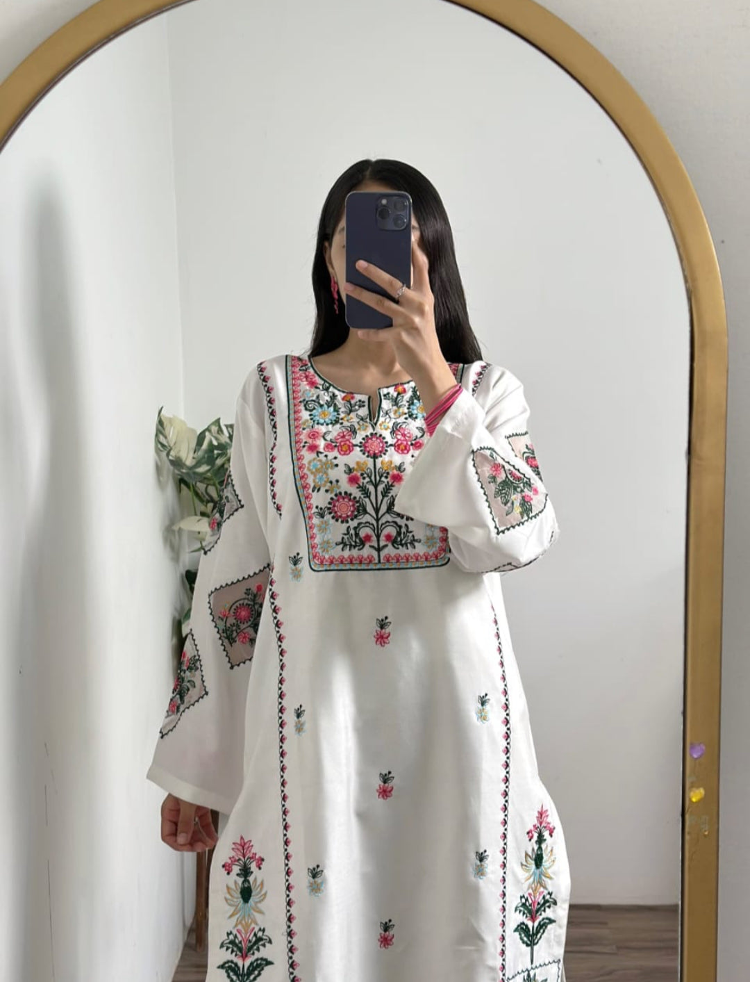 2PC Embroidery Summer Lawn Stiched