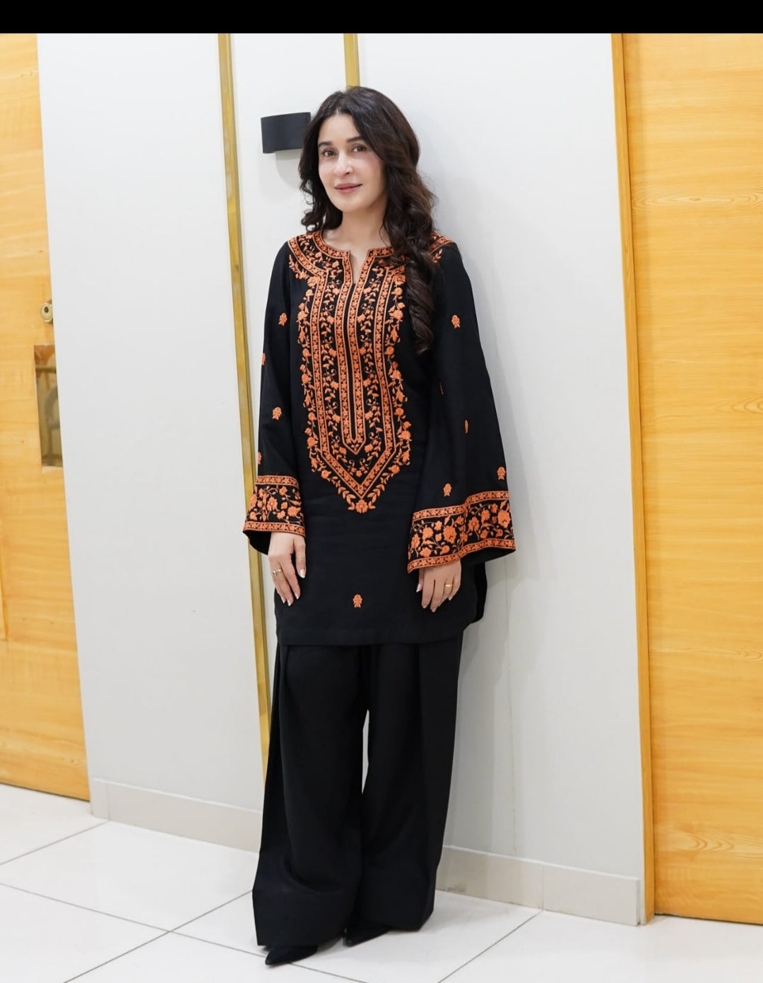 Golden Dress Premium Summer Lawn Stiched 2Pc