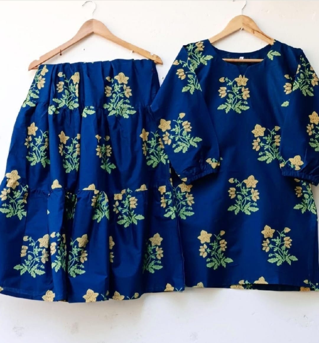 Printed Shirt With Sharara 2 pcs Stiched