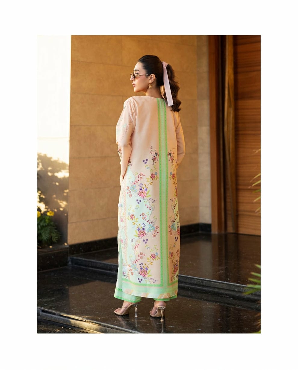 Khizra 2Pc Silky Lawn Stiched