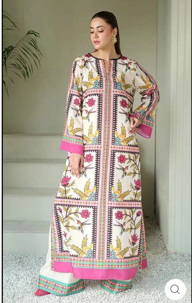 KHANIM PRINTER 2PC STICHED WINTER COLLECTION