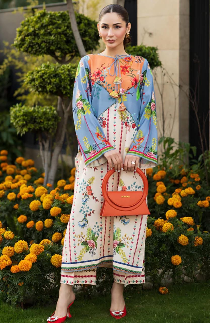 Khalifa 2Pc Silky Lawn Stiched