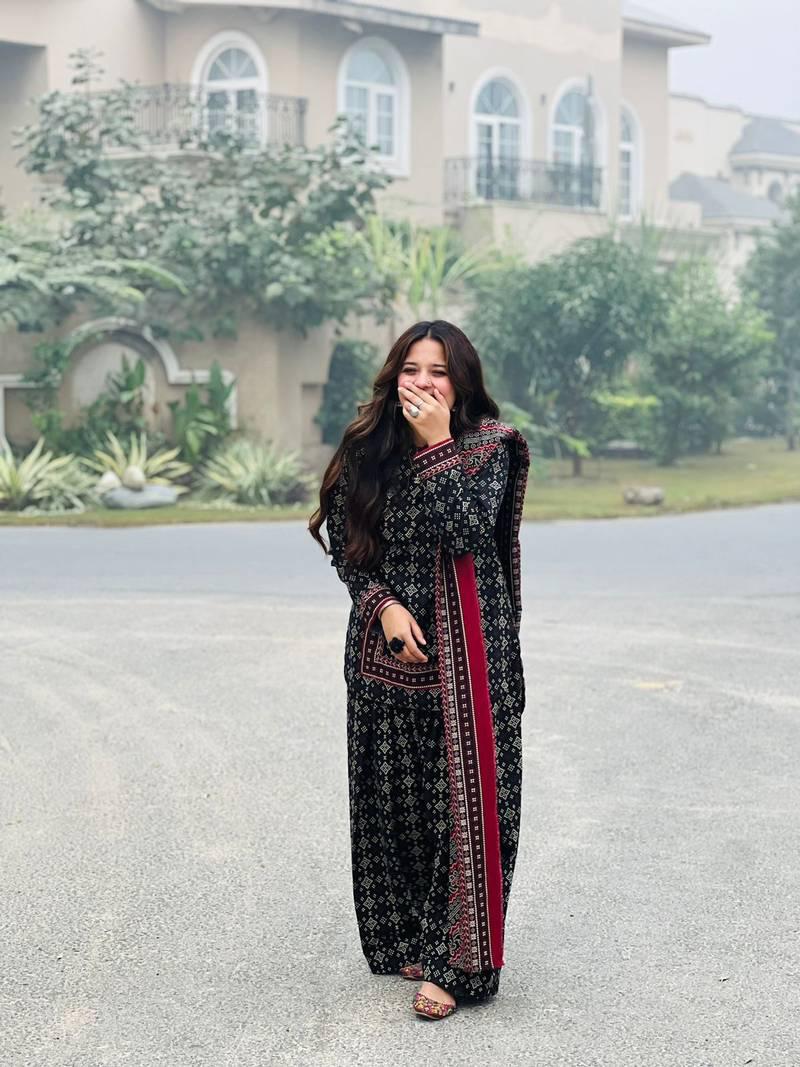 Ammara 3Pc Silky lawn Stiched