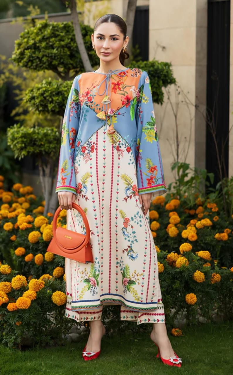 Khalifa 2Pc Silky Lawn Stiched