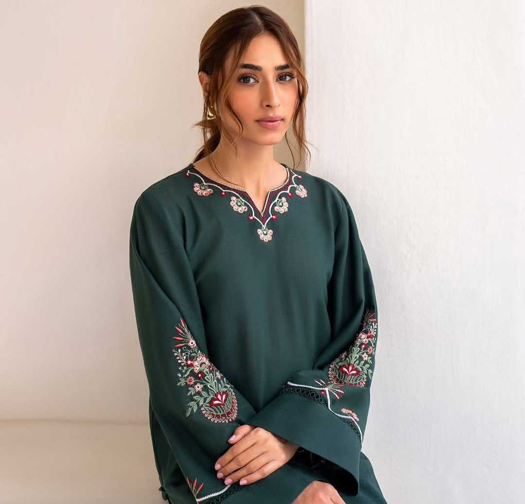 2PC Summer Lawn Stiched