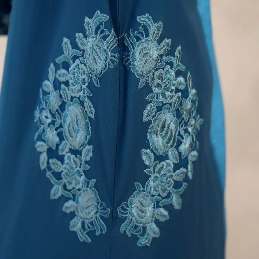 2PC Stiched ELLA EMB LONG LENGTH*
*(DOUBLE POCKET)*
