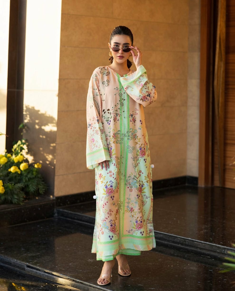 Khizra 2Pc Silky Lawn Stiched