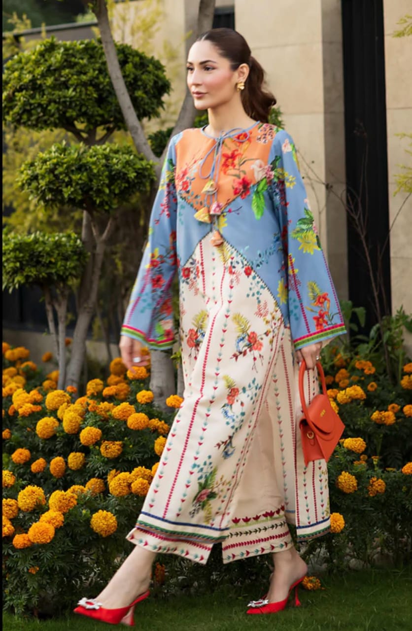 Khalifa 2Pc Silky Lawn Stiched