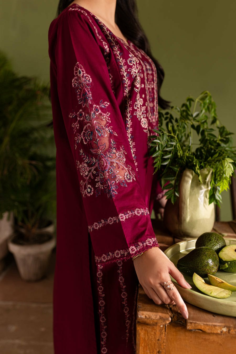 Betty Embroidery 2Pc Cotton Stiched