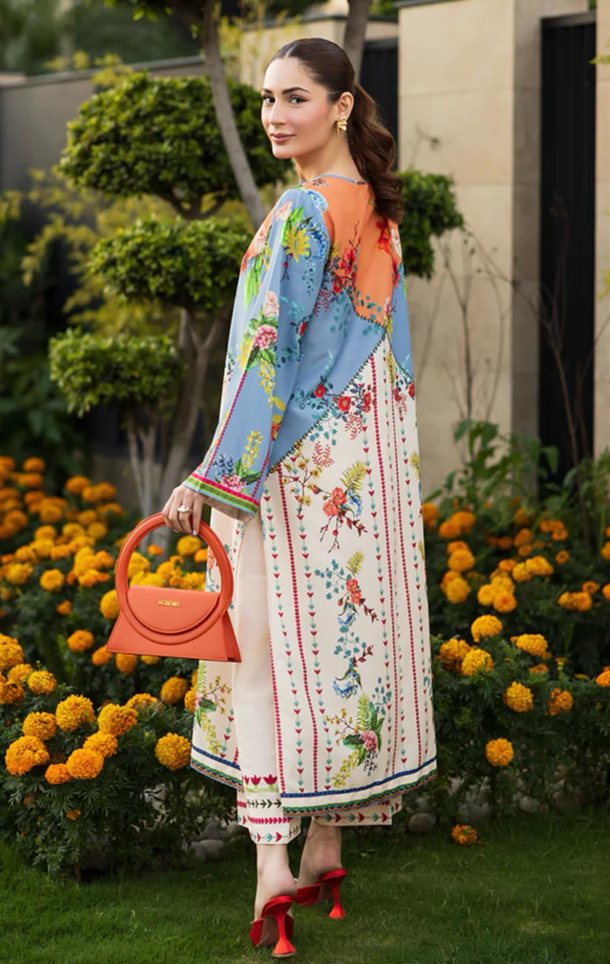 Khalifa 2Pc Silky Lawn Stiched
